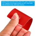 thumbnail image 4 of Unique Bargains 2.13 x 3.39' NFC Blank PVC Color Cards, 10 Pcs, Red, 4 of 5