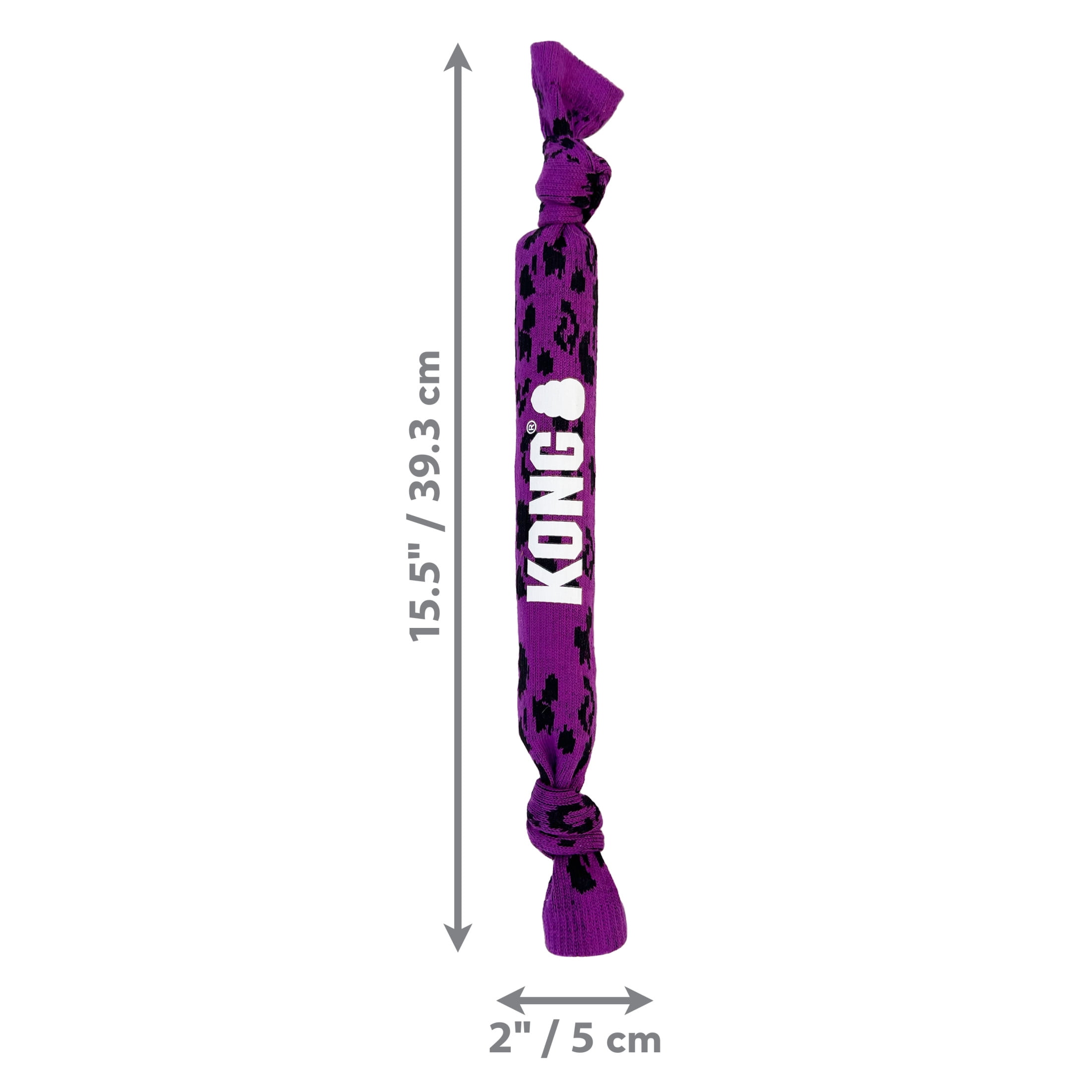 KONG® Kickeroo® Crunch Long Cat Toy, with Premium North American Catnip