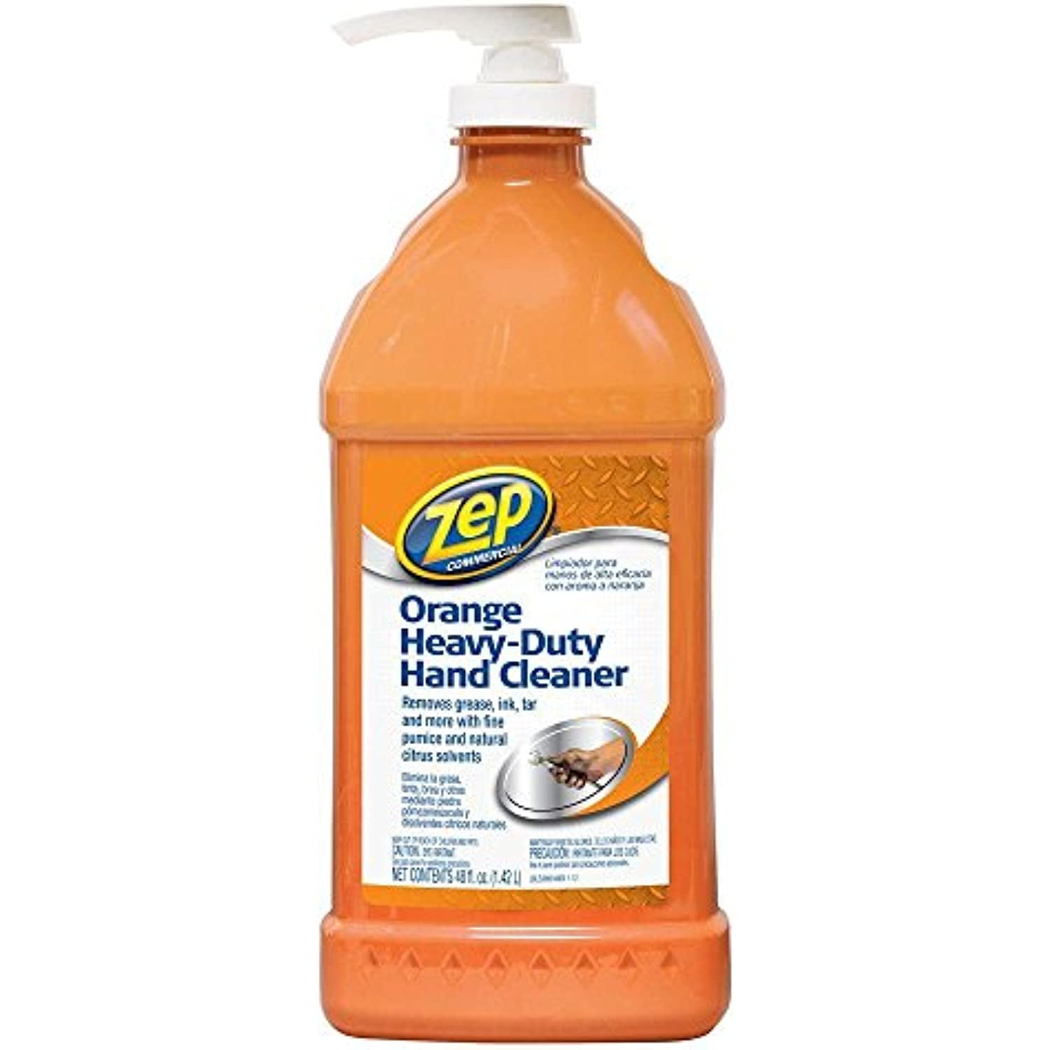 Zep 302824 1 gal. Liquid Hand Cleaner Jug, Pk 4, Orange