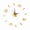 Gold, variant on Suodoka Red DIY Wall Clock Sticker 23.6" 3D Acrylic Mirror Modern Artistic Wall Watch Decor for Dining Room Office (Red, 60x60 cm)