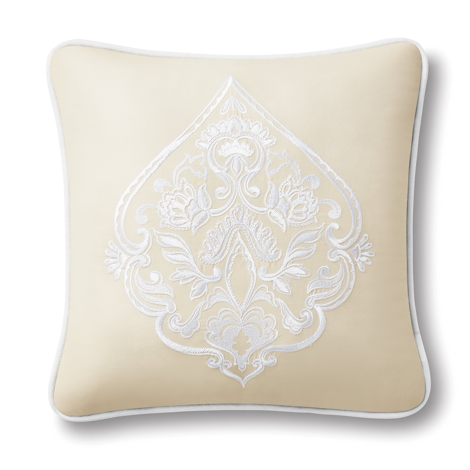Mainstays 5-Piece Vanilla Dream Medallion Comforter Set, King