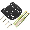 thumbnail image 2 of BRIGHTFUFU Portaequipajes trasero universal para motocicleta, placa base para maletero con tornillos, soporte de montaje resistente para scooters eléctricos y portaequipajes traseros de motocicletas., 2 of 8