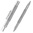 thumbnail image 3 of Under 10 Screwdriver 2 Piece Double Ended Spring Nail Nail Hammer Less Nail Set Punching Tool Hammerless Nail Set Punch, 3 of 9