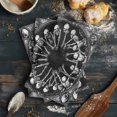 thumbnail image 6 of Halloween Kitchen Towels Set of 2, Water Absorbent Dish Towel, Vintage Skeleton Black Fall Holiday Decorative Hand Towels - Quick Drying Cloth for Cooking Baking, 18x28 Inch, 6 of 8