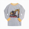 thumbnail image 6 of NOLDARES Toddler Baby Girl Fall Winter Clothes Outfits Funny Print Graphic Girl Fall Sweatshirt Pant Set(Grey,2-3 Y), 6 of 7