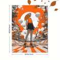 thumbnail image 3 of Qisvanset 12x16 Inch Skatepark Retro Vibes Canvas Print Wall Art, 3 of 5