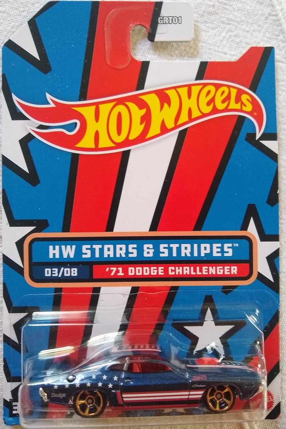 Hot Wheels 2022 HW Stars and Stripes Complete Set of 8 Diecast Vehicles GRT01-956C