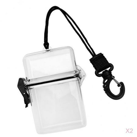 Pack Of 2 Waterproof Scuba Diving Box Case Containers, Floating ...