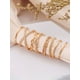thumbnail image 1 of 1 Set Women's Stackable Gold Rings With 5-13 Different Sizes, Perfect For Permanent Stack, Wedding Or Engagement, Proposal, Marriage Vow, 1 of 4
