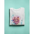 thumbnail image 3 of Watercolor Hippopotamus Sweatshirt Men -Image by Shutterstock, Male Medium, 3 of 4