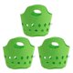 thumbnail image 2 of Cesta de Juguete de frutas, 3 piezas de 3 piezas que guardan escaneos de vegetales en la barandilla de vergüenza suave, 2 of 7