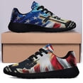 thumbnail image 3 of Veteran We Don't Know Them All But We Owe Them All Shoes Sneakers Black Size 9, 3 of 7