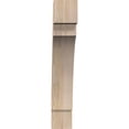 thumbnail image 2 of 5 1/2"W x 28"D x 32"H Merced Smooth Knee Brace, Douglas Fir, 2 of 4
