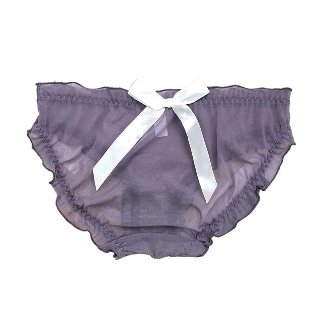 Gibobby Bragas elásticas para mujer Ropa interior para mujer Bragas para mujer Bikini Ropa interior Hipster Calzoncillos Calzoncillos de encaje de algodón(Morado,Talla única)