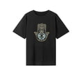 thumbnail image 1 of Camiseta para mujer con cuello redondo, camiseta básica suave para viajes, compras, camping XL, 1 of 7