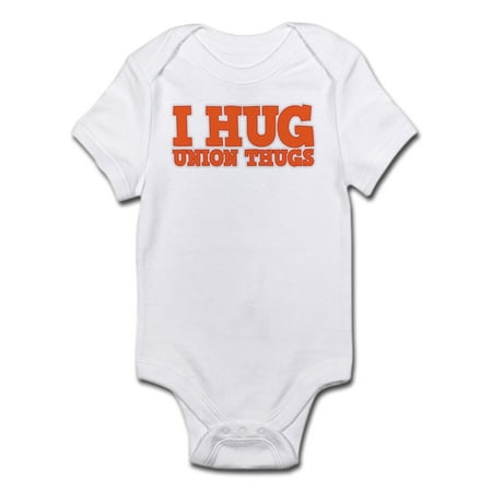 

CafePress - I Hug Union Thugs Infant Bodysuit - Baby Light Bodysuit