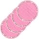 thumbnail image 1 of Posavasos para portavasos de coche, posavasos para portavasos, accesorios de coche brillantes de 2,75 pulgadas, paquete de 4, bonitos accesorios de coche para mujer, cumpleaños, fiesta, regalo (p, 1 of 5