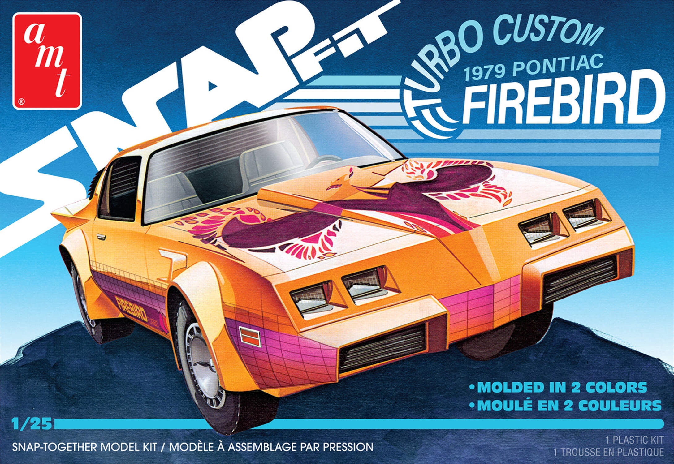 AMT Model Kit Skill 2 1979 Pontiac Firebird "Turbo Custom" (Snap)