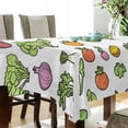 thumbnail image 5 of Yayeee Tablecloths 60" x 90" Rectangle Wrinkle Resistant Party Table Cover, Green Vegetables Pattern, 5 of 8