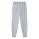 thumbnail image 4 of Ceisia Men Solid Color Loose Casual Pants Elastic Waist Drawstring Sports Gift Work Trousers, 4 of 8