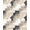 Beige Gray White, Pattern 18, variant on ODIKA 8'x10' Washable Area Rug Non-Shedding, Easy Care, Beige Ivory Tone Simplified Forms Field Arrangement Abstract for King Size Bedroom Under Bed, Master Suite