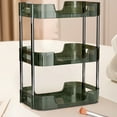 thumbnail image 4 of Steadline Three Tier Clear Plastic Beauty Organizer - Large Capacity Vanity Storage for Perfumes and Skincare Products, 4 of 6