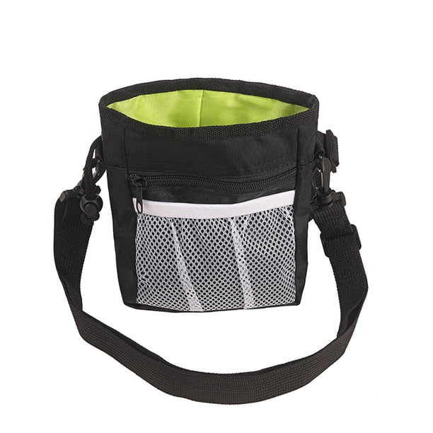 Bolsa de golosinas para entrenamiento de perros, bolsa de golosinas para perros con entrenamiento con clicker para perros, bolsa de golosinas para mascotas con cinturón, correa para el hombro, di