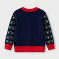 thumbnail image 4 of Atogsazn Children's Boys Girls Christmas Fleece Sweater Kids Printed Long Sleeve Sweaters Fall Winter Warm Clothes 4-5 Years Blue, 4 of 6
