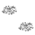 thumbnail image 3 of bedienty 100 Sets Ear Stud Tray Making Findings Earrings Stoppers Bottom Craft Hypoallergenic Earring Accessory Adults Using Steel Color/ 6mm 2Set, 3 of 6