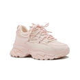thumbnail image 4 of Tenis Dama Única Moda Chunky Plataforma casual rosa 24, 4 of 6