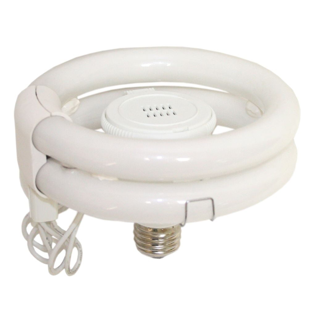 2 Circular Fluorescent Adapters-NIB-Electric light Bulb 
