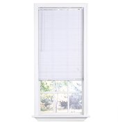 Angle View: 1" Premium Room-Darkening Blind, Winter White, 27" x 64"