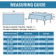 thumbnail image 5 of Mantel rectangular de lino texturizado de 60 x 120 pulgadas, mantel sólido premium a prueba de derrames, resistente al agua, para comedor, buffet, tela extrasuave y gruesa sin arrugas, gris pardo, azul tinta de 60 x 84 pulgadas, 5 of 5