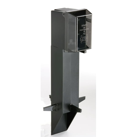 Arlington GPD19B-1 Black 20.5"x 6.4"x 6.3", Gard-N-Post Low-Profile Outdoor Landscape Lighting