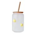 thumbnail image 4 of Vaso Prichos Flores Realzadas de Vidrio 520 ML 1 Pieza, 4 of 6