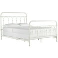 thumbnail image 2 of Chelsea Lane Abingdon Classic Metal Full Bed, White, 2 of 7