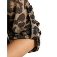 thumbnail image 5 of ZANZEA Women Long Sleeved Leopard Printed Cardigan Casual Blouse Jackets FZH, 5 of 5