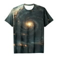 thumbnail image 3 of SRZYMJ Boys Girls Shirts Short Sleeve 3D Print Graphic Funny Colorful Summer Tee Shirts for Kids Navy 4-5 Years, 3 of 3