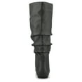 thumbnail image 4 of Journee Womens Jayne Extra Wide Calf Round Toe Riding Boots, 4 of 10