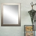 thumbnail image 2 of Subway Silver Framed Vanity Wall Mirror 32''x 36'', 2 of 4