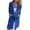 Blue Jackets for Women, variant on ylioge Womens Plus Size Fleece Sherpa Peacoats S-5XL Winter Trendy Single-Breasted Lapel Long Sleeve Casual Warm Jackets with Pockets