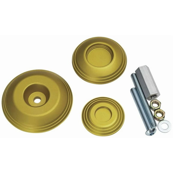 Kuryakyn Lodestar Gold Rear Axle Sliders (3802)