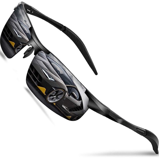 Gafas de Sol Gafas Deportivas para Hombres Gafas de Conductor Retro polarizadas con Espejo para Mujer Protección UV400 para Conducir Viajes Golf Fiesta y Ocio