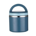 thumbnail image 4 of Fiambrera cubo termostático, vajilla de cocina, tazón de sopa portátil, caja de picnic al aire libre para picnic, hogar, dormitorio, camping, oficina 1000ml azul, 4 of 8