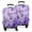 Purple Lavender Butterfly, variant on Pink Butterfly Flower Pattern Luggage Cover Fashion Suitcase Cover Baggage Covers Fit 25-28 Inch Luggage (Go Travel)