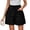 Black#W0506&10, variant on Garbnen Shorts Linen Women Elastic Waist Wide Leg Womens Shorts for Summer Beach Travel Baggy Lightweight Outdoor Shorts Womens with Pockets Black S
