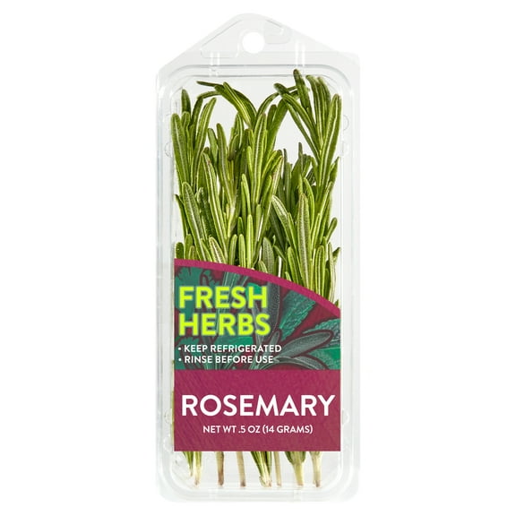 Fresh Rosemary, 0.5 oz Clamshell