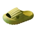 thumbnail image 3 of WUANDIXFA Kids Cloud Slides Boys Girls Slippers Slip-On Slide Sandals Non-Slip Kids Shower Shoes Bathroom Pool Indoor and Outdoor (Green, 9), 3 of 4