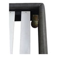 thumbnail image 5 of LUZON QUEEN BED TALL HEADBOARD SLATE VEGAN LEATHER, 5 of 10
