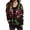 Black, variant on SRZYMJ Womens Christmas Sweater Funny Button Down Cardigan with Pockets